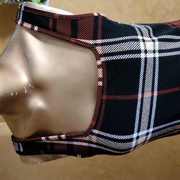 Plaid mini dress - Picture 3 of 4